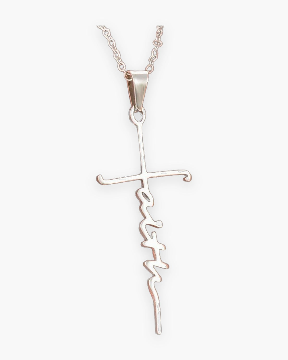 The Scripted Faith, Silver, front view [c:silver]