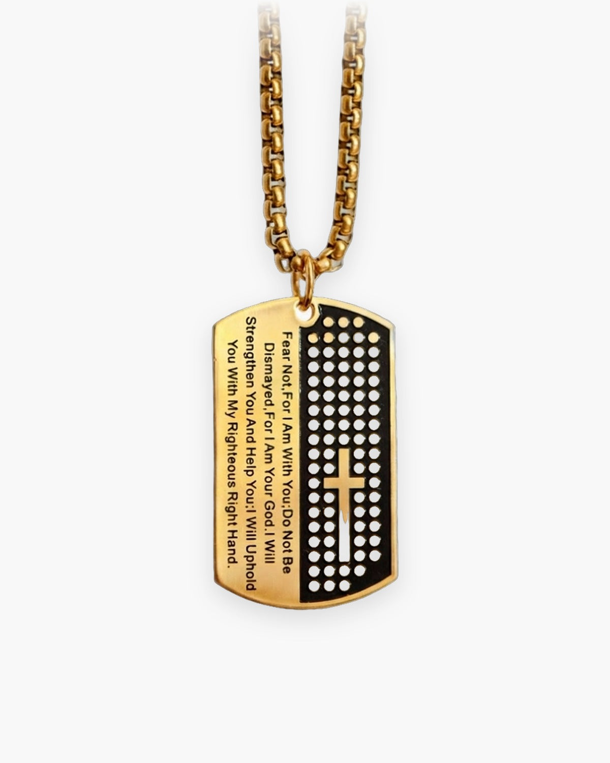 The Steadfast Word, gold, front view [c:gold]