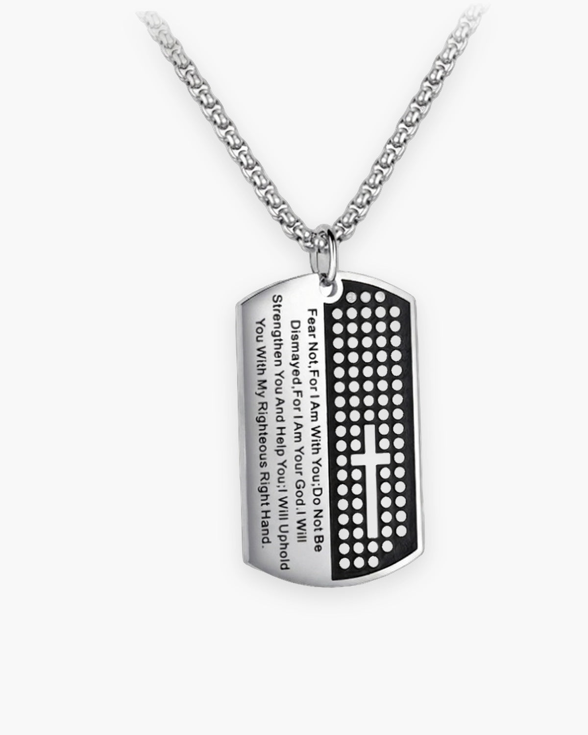 The Steadfast Word, silver, front view [c:silver]