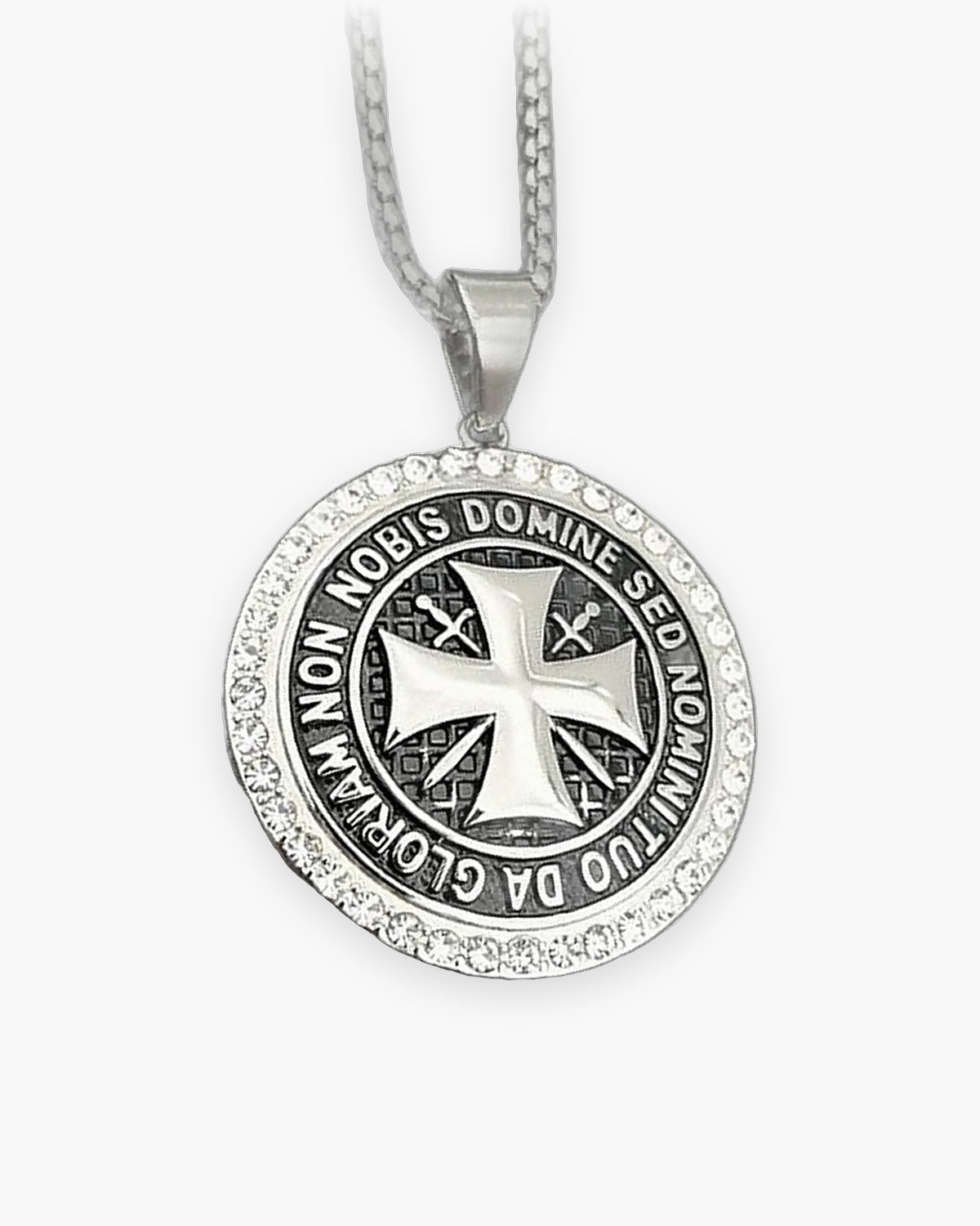 The Templar's Motto, Crystal Border / Silver