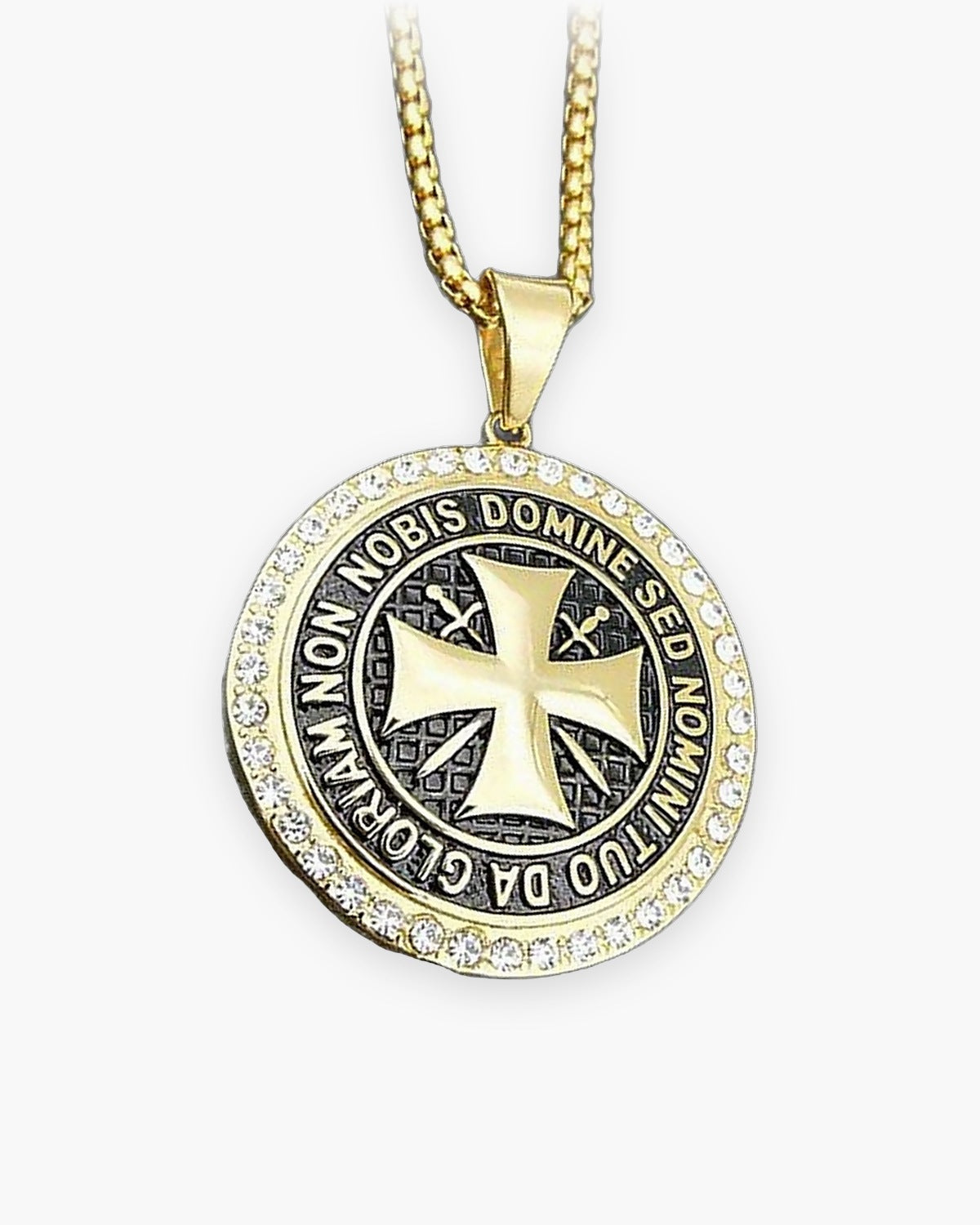 The Templar's Motto, Crystal Border / Gold