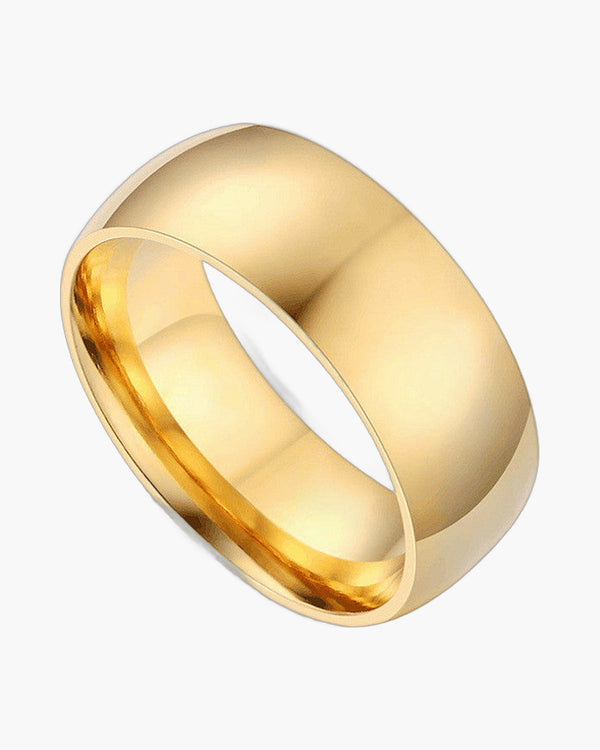 The Unbroken Circle Stainless Steel Band Ring view 4