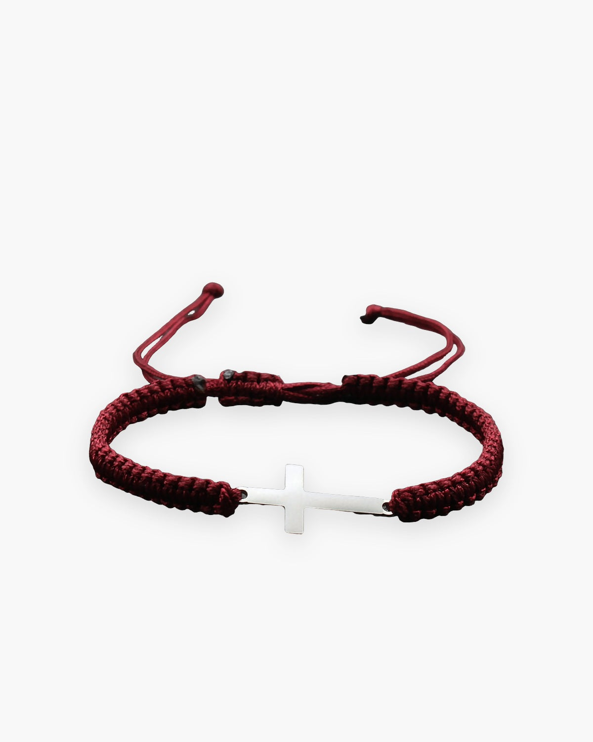 The Woven Devotion, Wine Red, front view [c:wine-red]